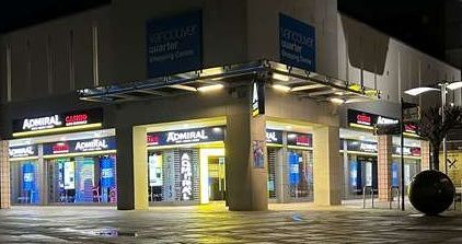 Adult gaming centre in King’s Lynn town centre, highlighting concerns about gambling premises on local high streets